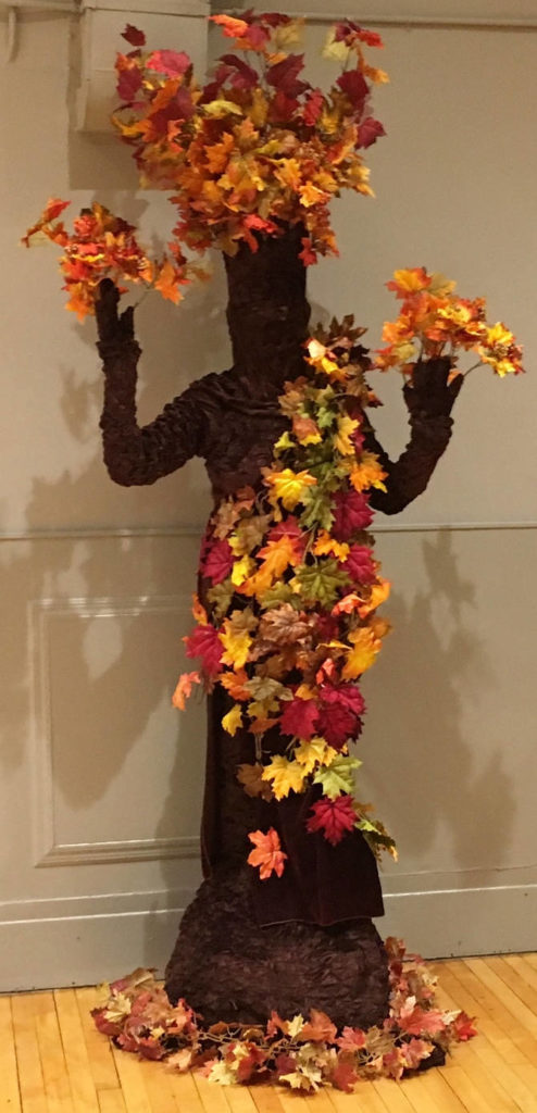 Penny England as an Autumn Tree